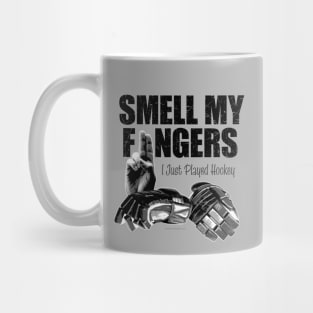 Smell My Fingers (Hockey Gloves) Mug